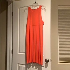 Athleta NWOT size XL Maxi Dress Tangerine
